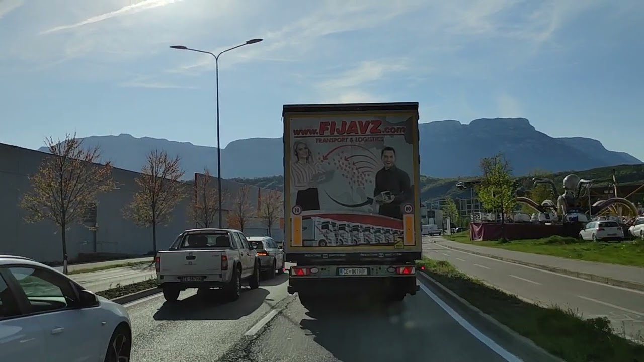 Driving - Italy Brennero VOL.1 - Bolzano - Passo Pennes(2211m) -Brennero, Route:  SS508