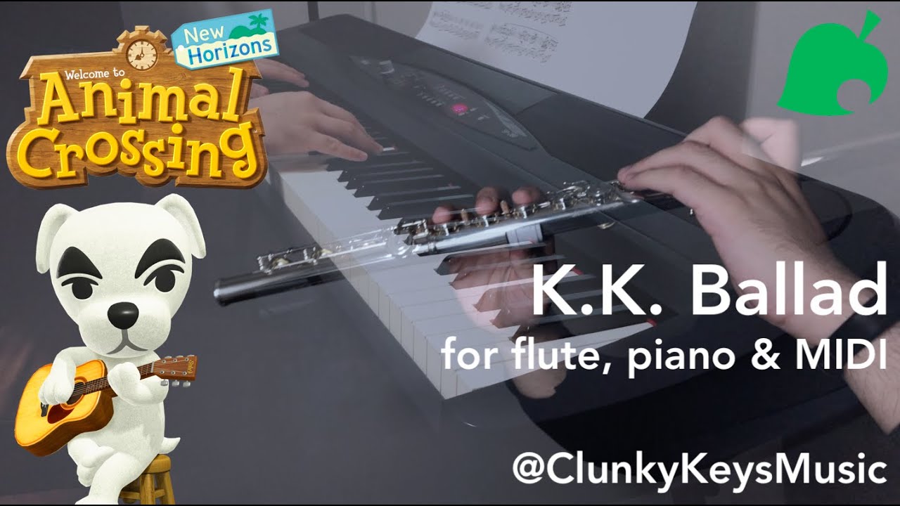 Animal Crossing: New Horizons - K.K. Ballad (Flute/Piano/Sequencer Cover)