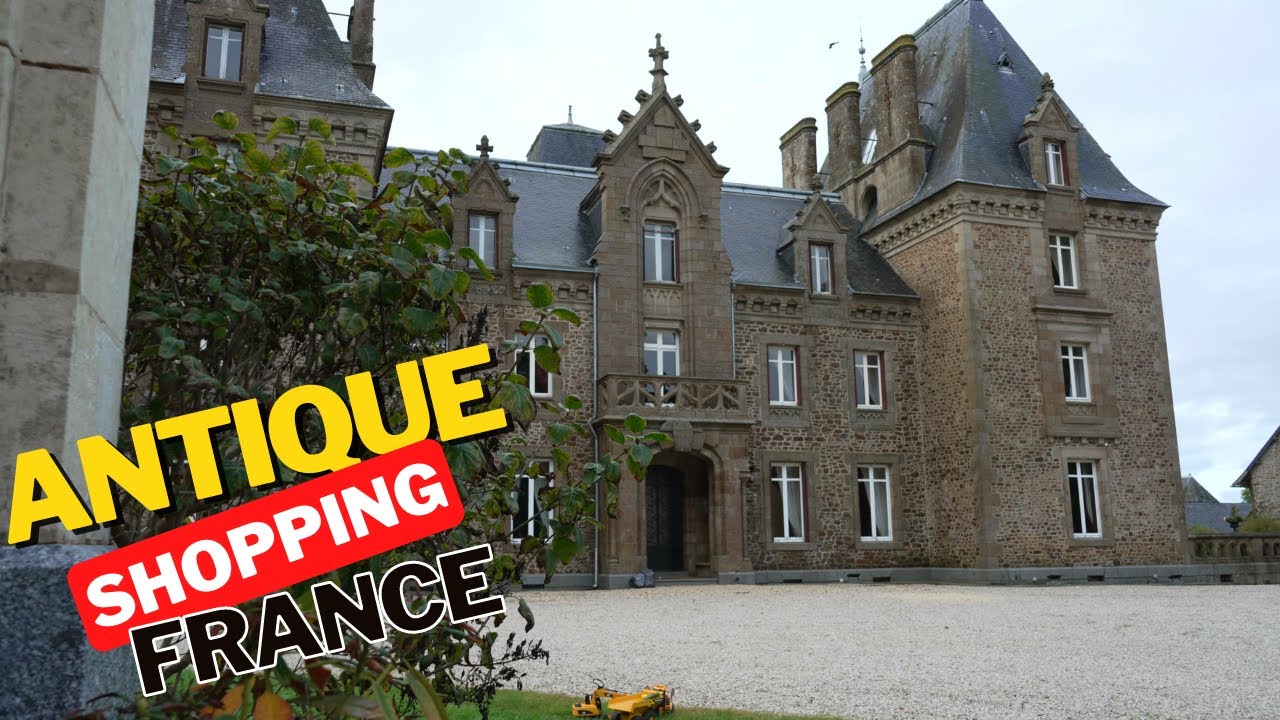 Antique Shopping From The Chateau... Negotiating Goes BAD