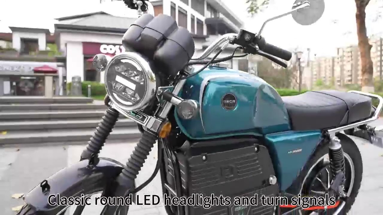 Electric motorcycle 72v60ah 3000w sports retro electric motorcycle