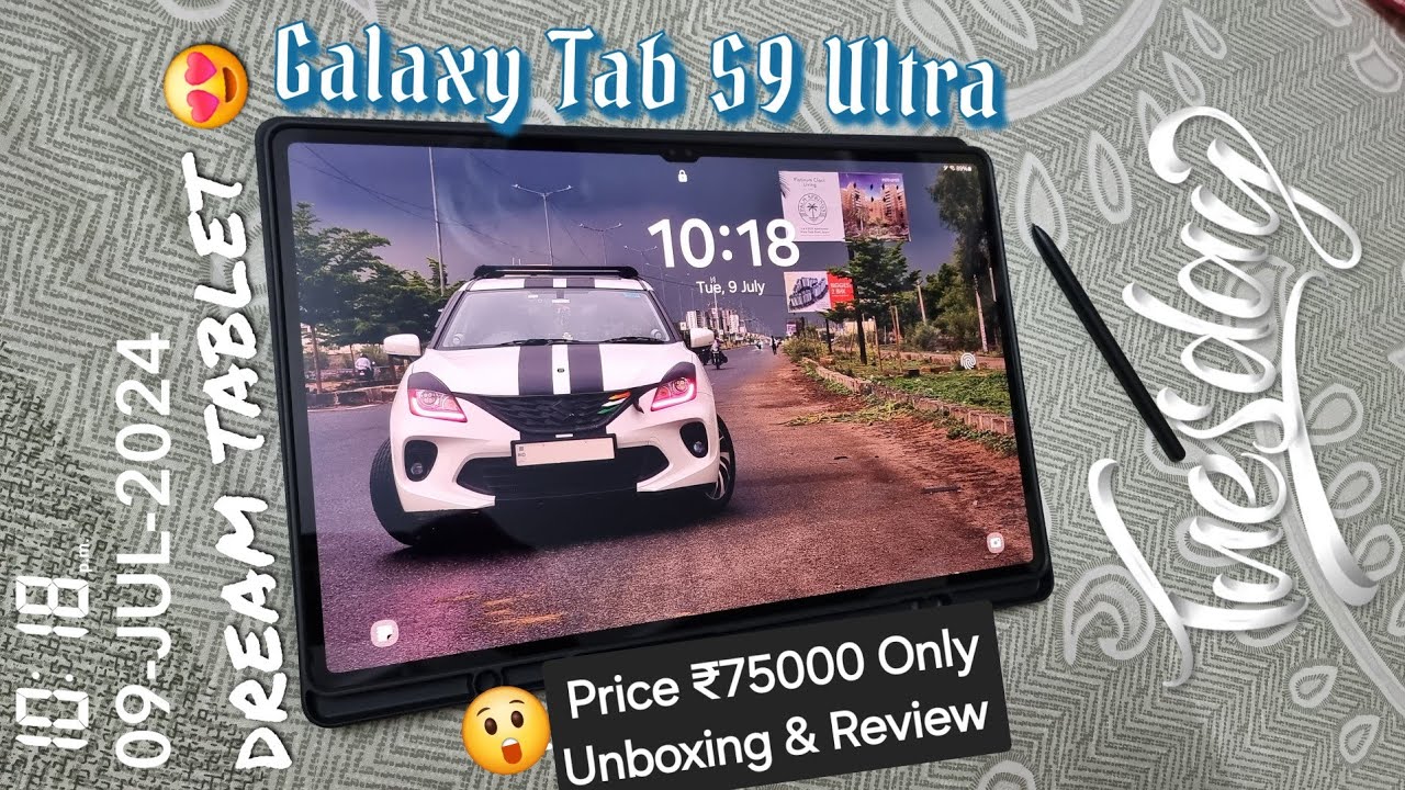 Samsung Galaxy Tab S9 Ultra Unboxing &Review in 2024!!!