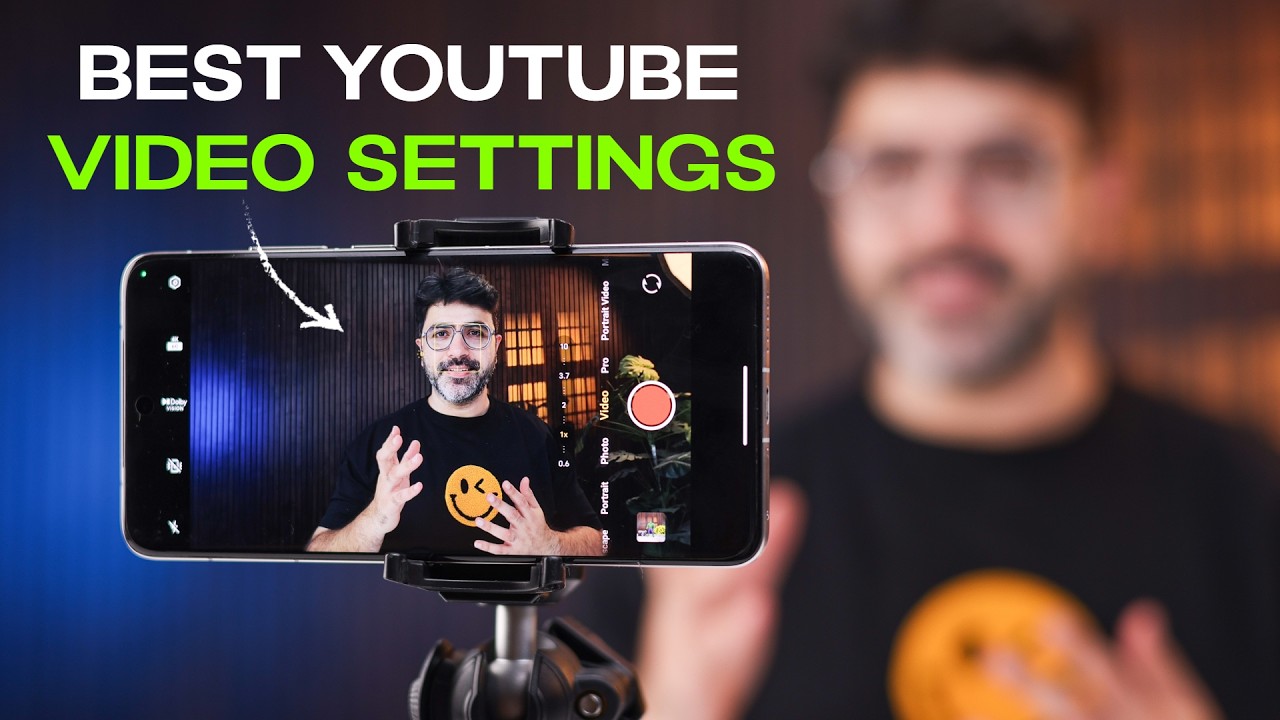 Best Camera Settings for HIGH QUALITY Videos (using any Smartphone)