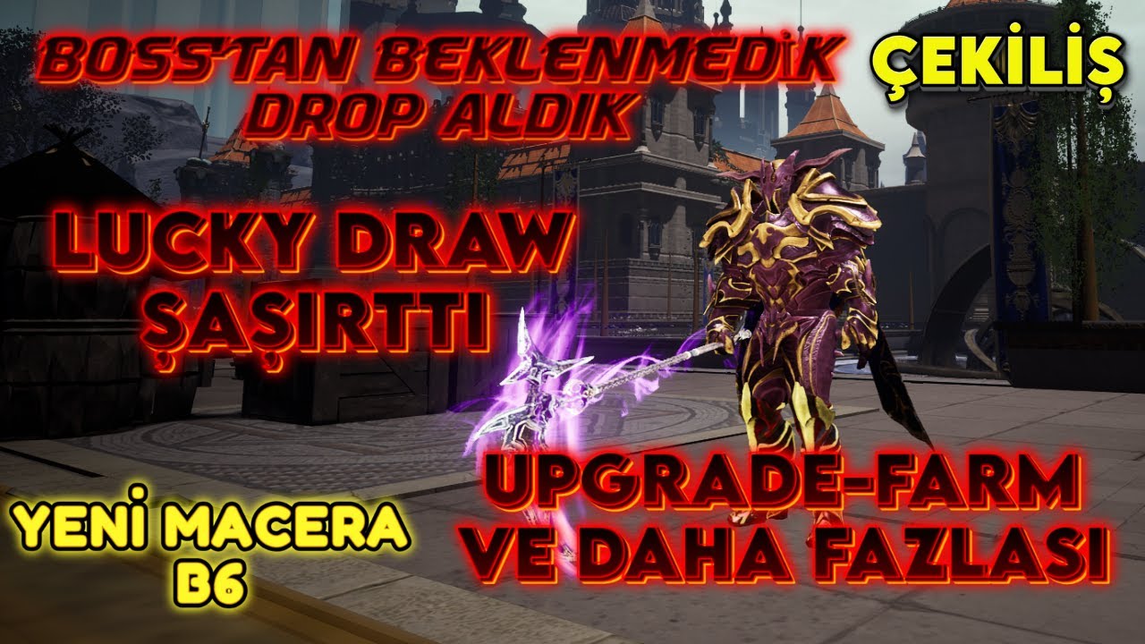 BOSS'TAN DROP / LUCKY EVENT ŞAŞIRTTI / UPGRADE-FARM-PK / RİSE ONLİNE YENİ MACERA B6 #riseonline