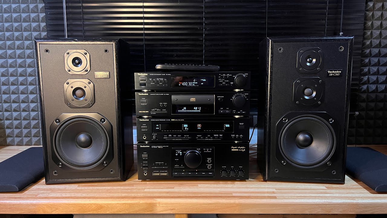 Amp Technics SU-X520D + Sintonizador ST-X902L + EQ SH-E85 + Cd SL-PJ38A + Bafles SB-CS65 TB-AUDIO