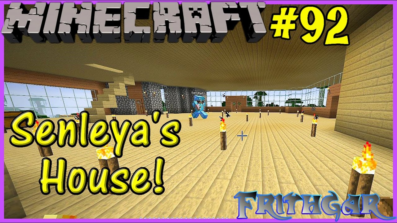 Let's Play Minecraft #92: Senleya's New House!