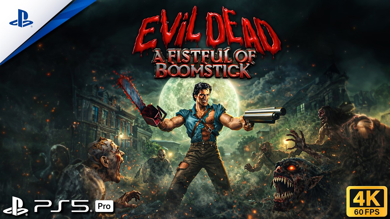 Evil Dead: A Fistful of Boomstick - PS5&trade; Gameplay [4K 60FPS]