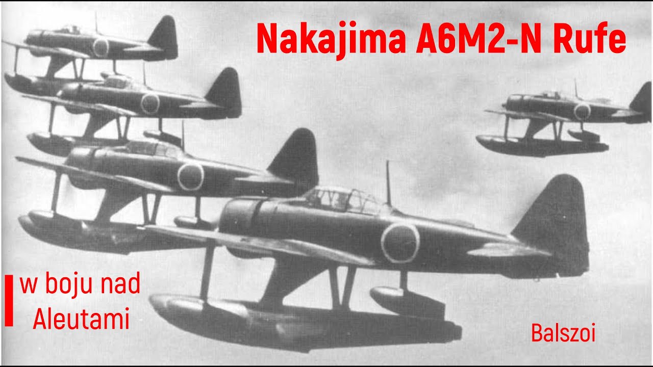 Nakajima A6M2-N Rufe | w boju nad Aleutami