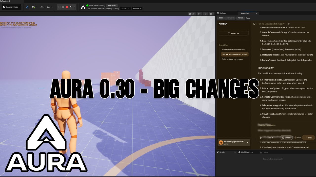 Aura - 0.3.0 - Big changes