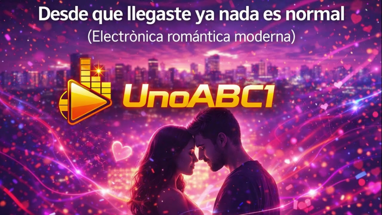 Desde que llegaste ya nada es normal(Electrónica romántica moderna)