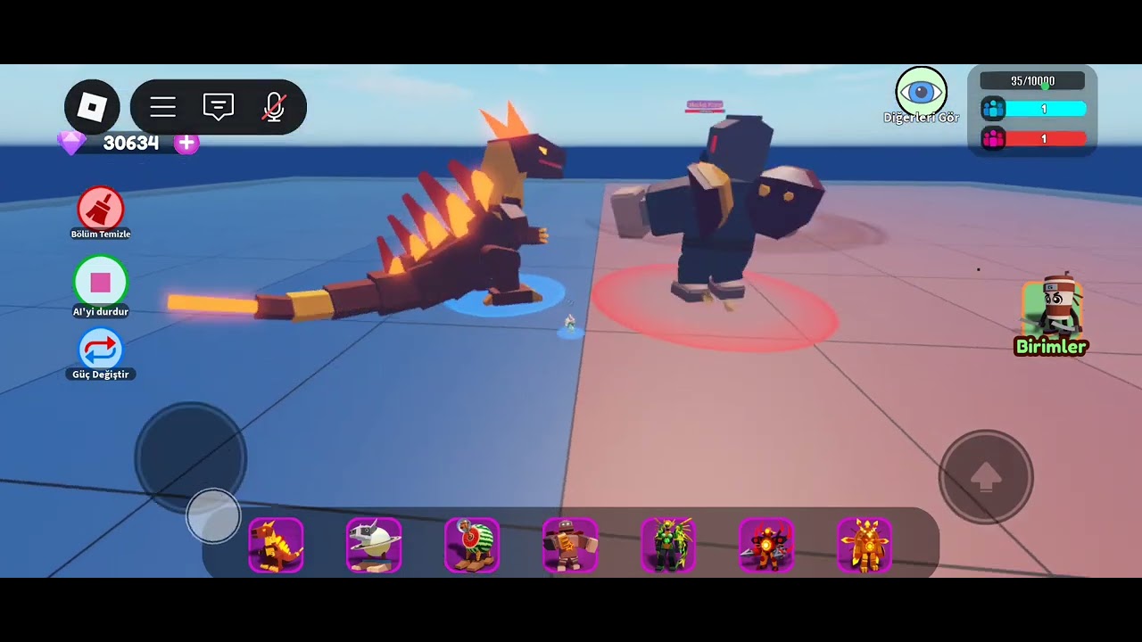 Mecha T-rex vs Mecha Kong / Roblox Brainrot vs Mecha