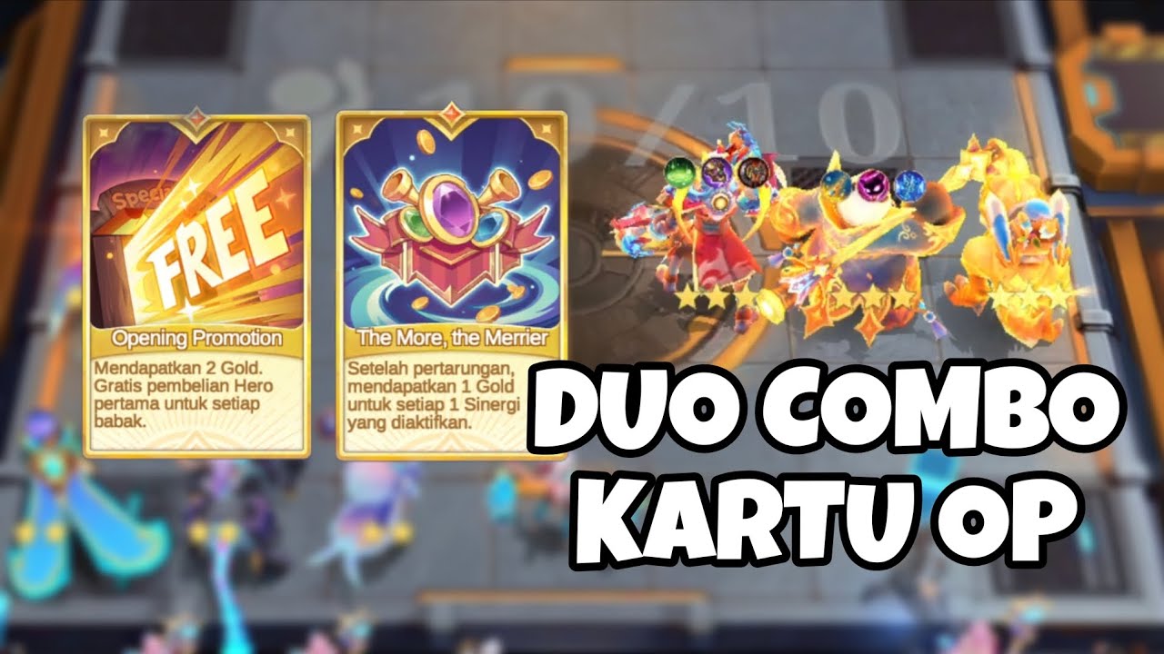 AUTO KAYA !! MAU JADIIN HERO APA TINGGAL PILIH, NGEROLL SEPUASNYA !! #magicchessgogo 