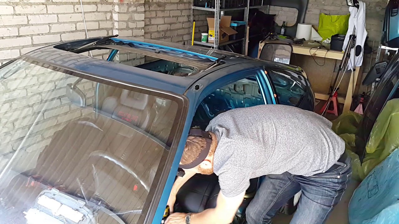 Honda CRX - Body - Sunroof removal (Cam)