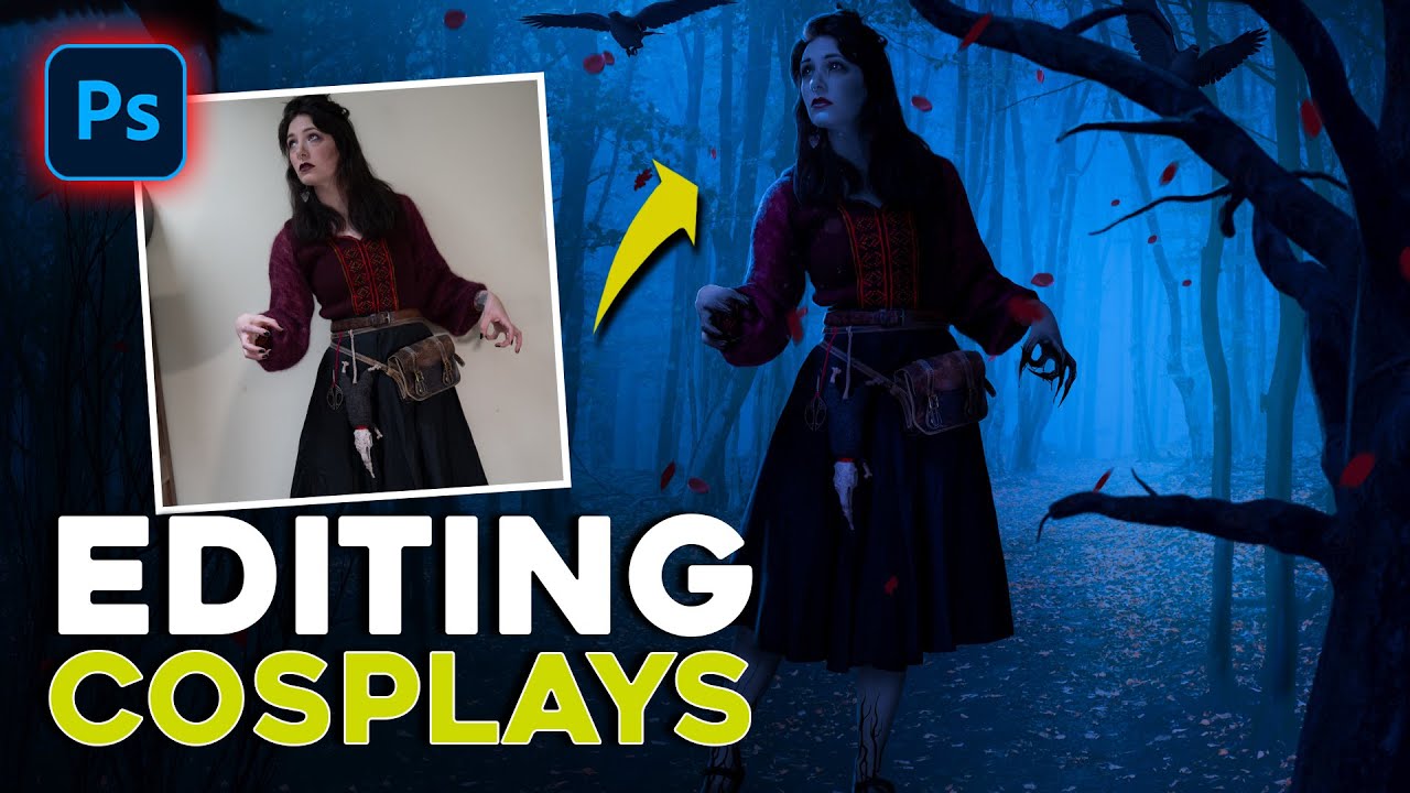 Laudna Cosplay Photoshop Edit | I Edit Your Photos