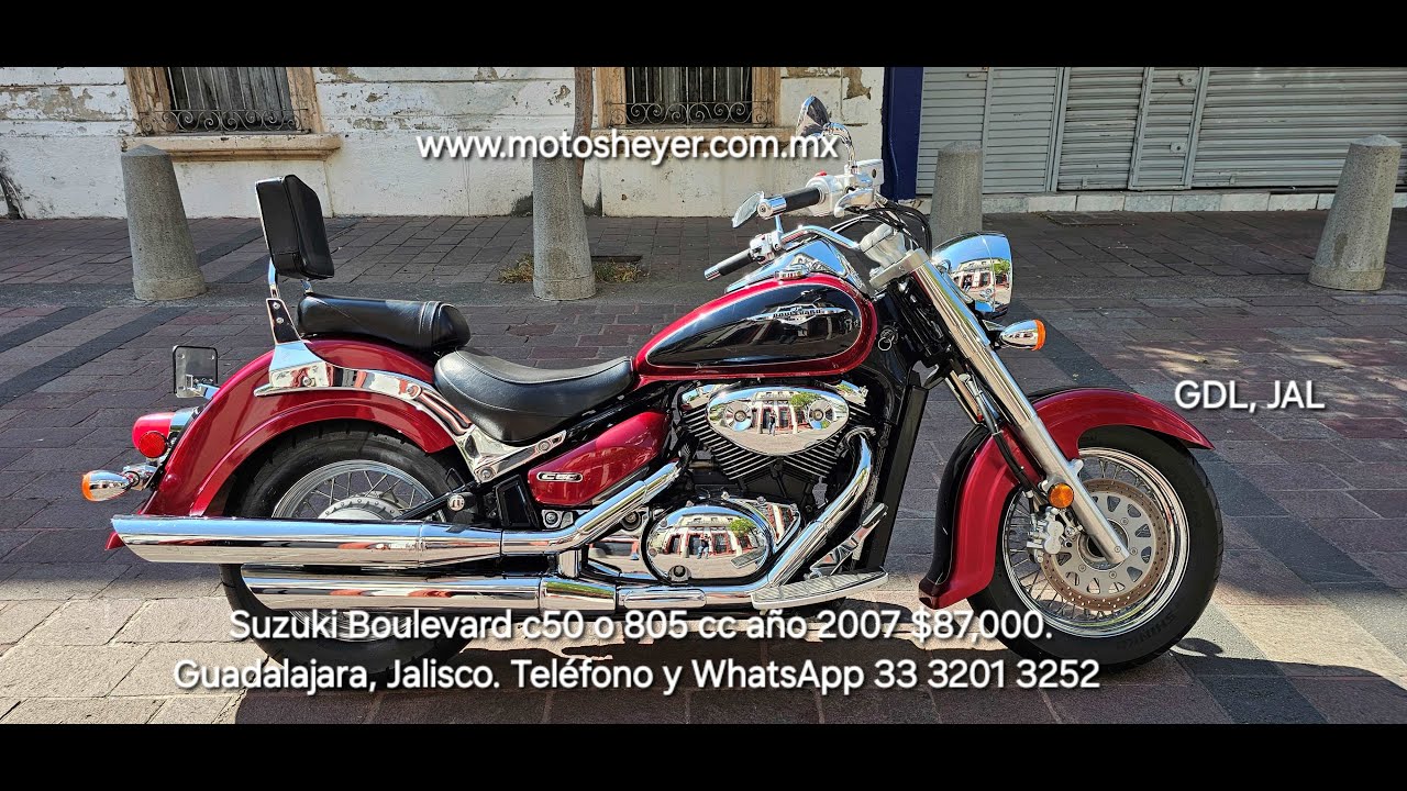 Suzuki Boulevard c50 o 805 cc año 2007