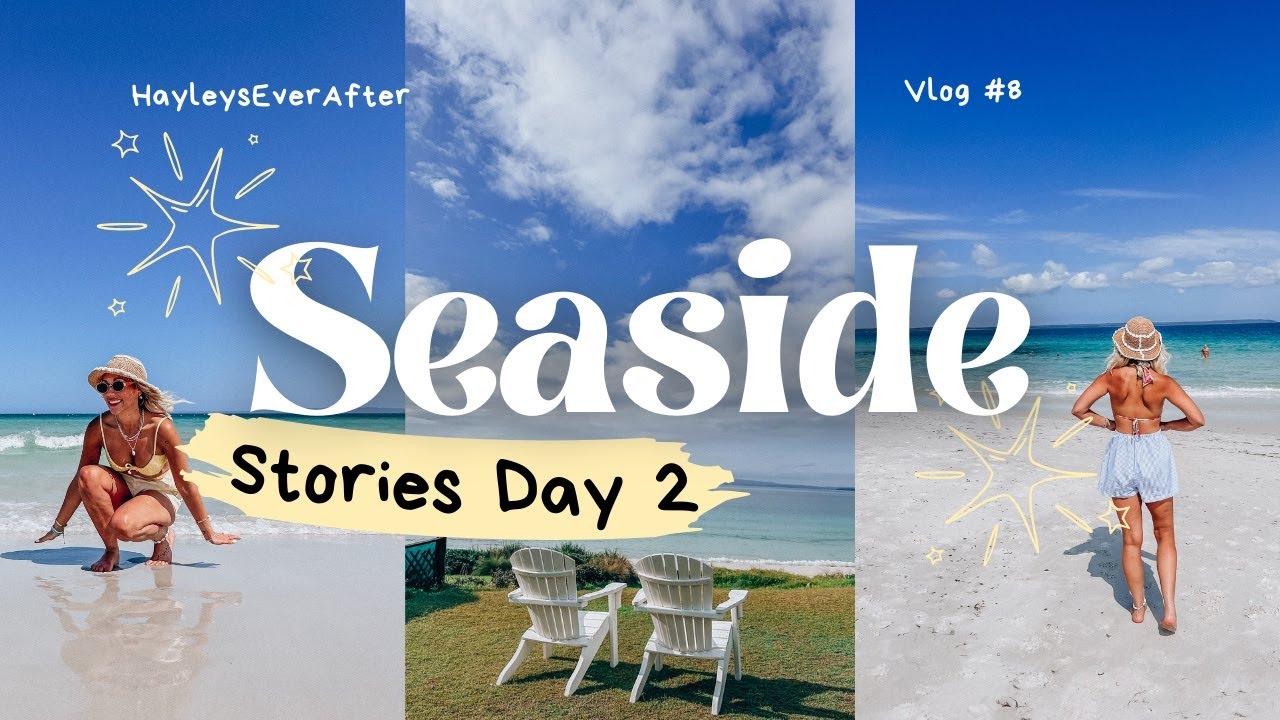 Seaside Stories Day 2 ☀️🐬🌊 Travel vlog, Australian summer, Beach vacation, Aussie beaches , seaside