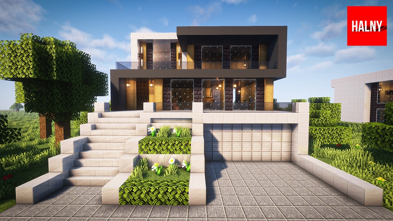 How to build a house in minecraft mansion