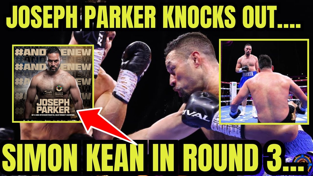 Joseph Parker KNOCKS OUT Simon Kean In Round 3 #sports #boxing #news #video #viral