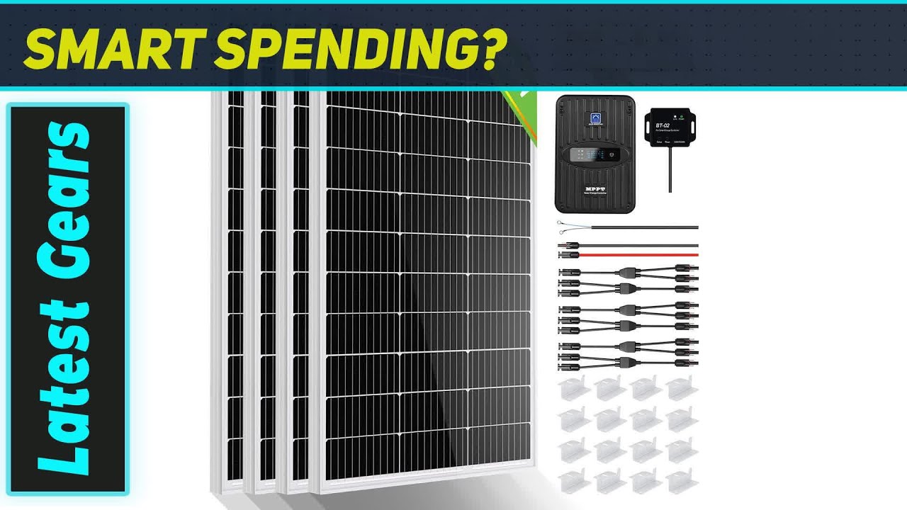 ECO-WORTHY 400W 12V Solar Kit &ndash; Best Off-Grid Power Solution for Home, RV, Boat
