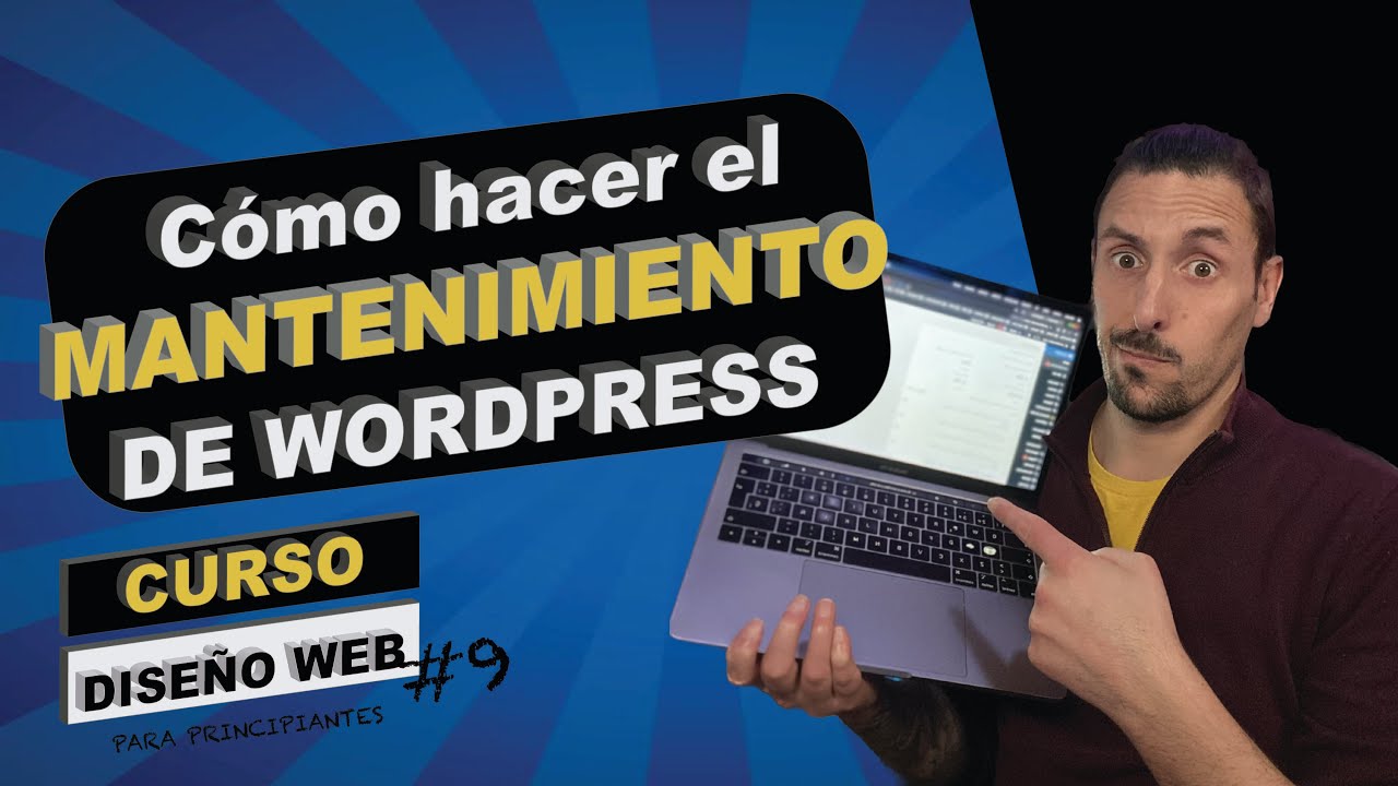 ¿Cómo hacer el MANTENIMIENTO básico de mi página web en WordPress?