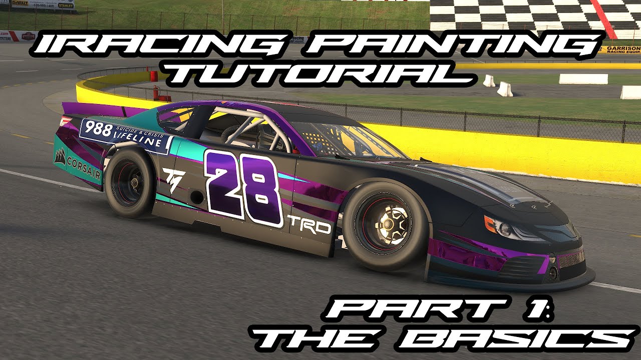 Как покрасить машину для iRacing с помощью Photoshop — Часть 1 — Основы