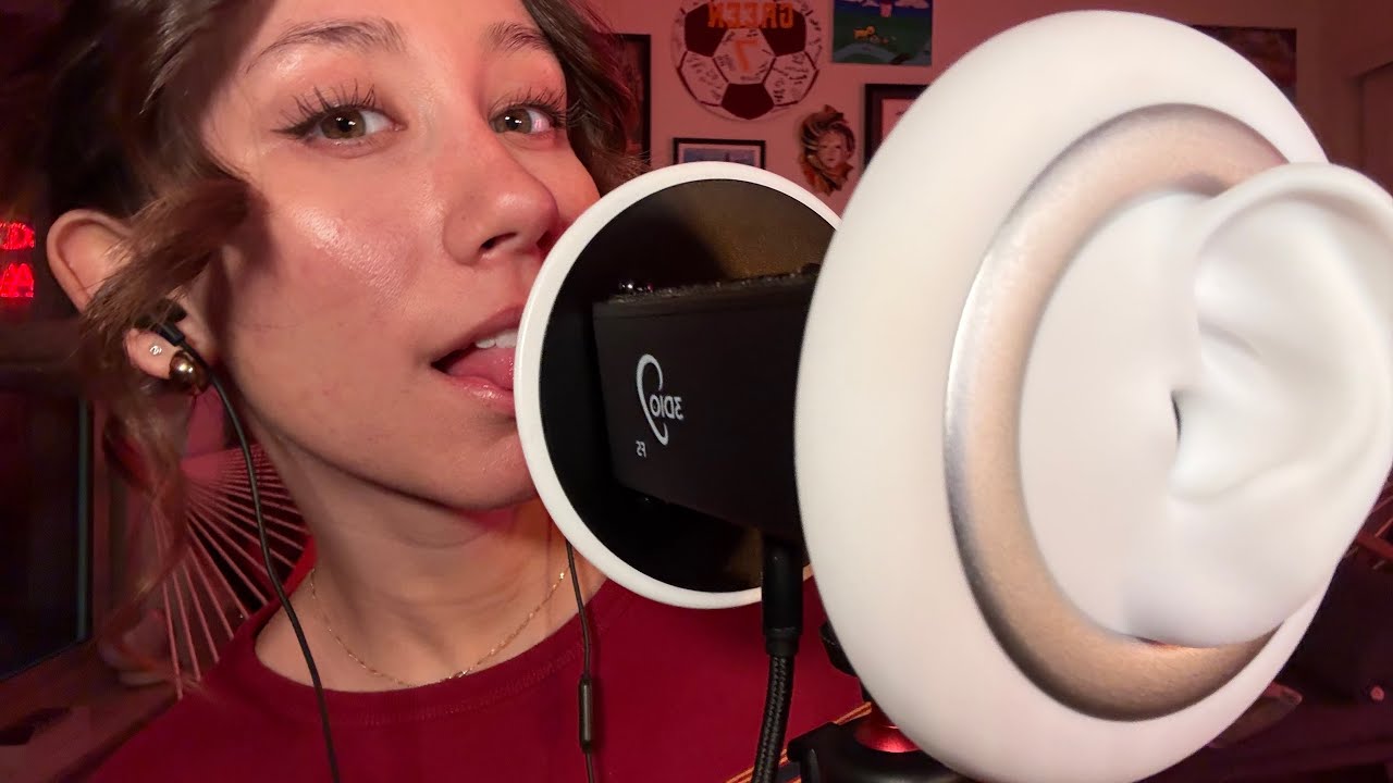 ASMR | Ear to Ear Mouth Sounds 3Dio (Fast and Aggressive)