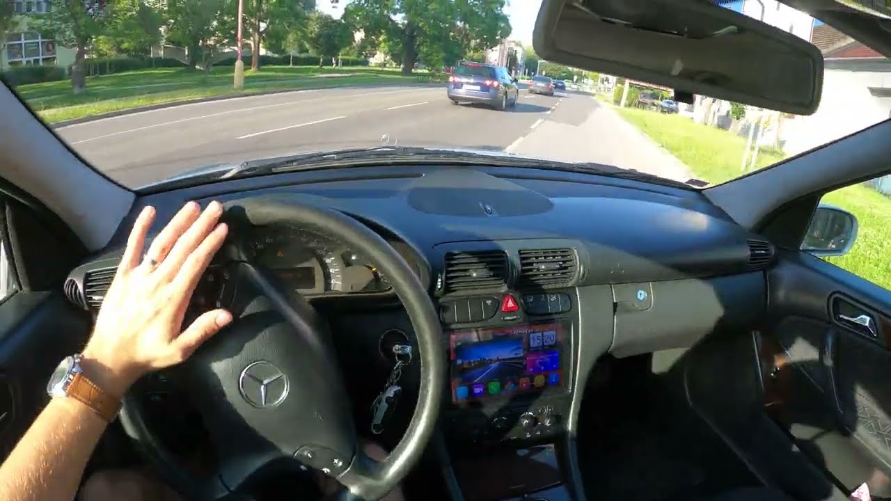 2001 Mercedes-Benz C220 CDI Elegance - POV Drive