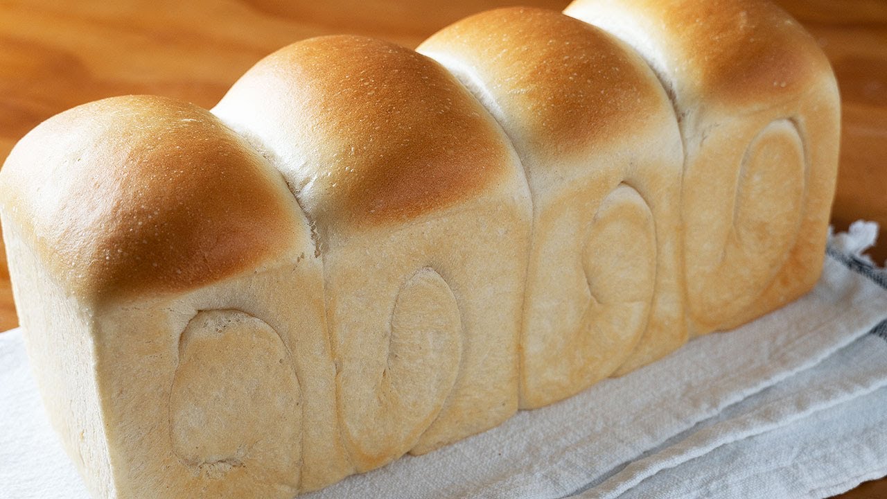 SHOKUPAN - esponjoso y ligero como una nube! PAN de leche JAPONÉS ┃Pan para sandwiches y tostadas