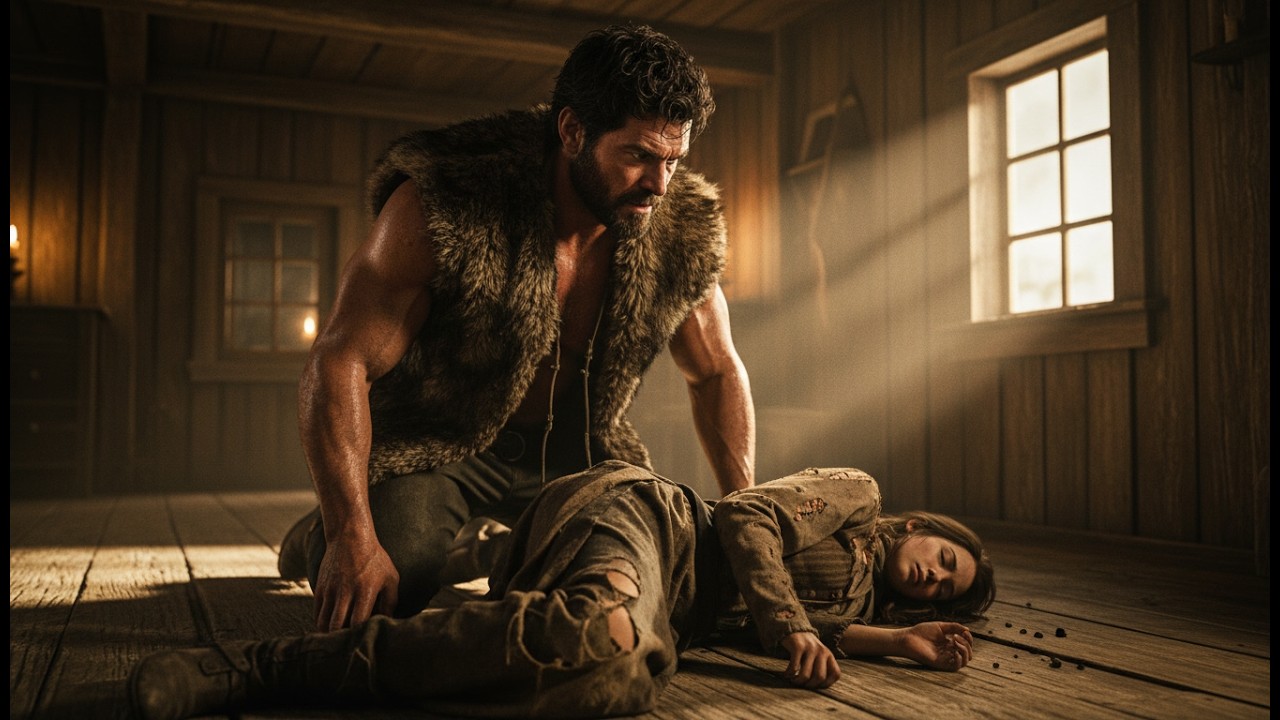 Un hombre de la montaña vio a una mujer viviendo sola en una vieja cabaña de nieve    ¡Lo que hizo e