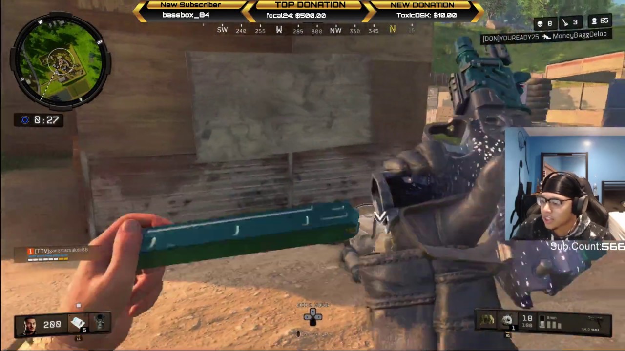 COD BLACKOUT - 21 KILL MAX SENSITIVITY CHALLENGE