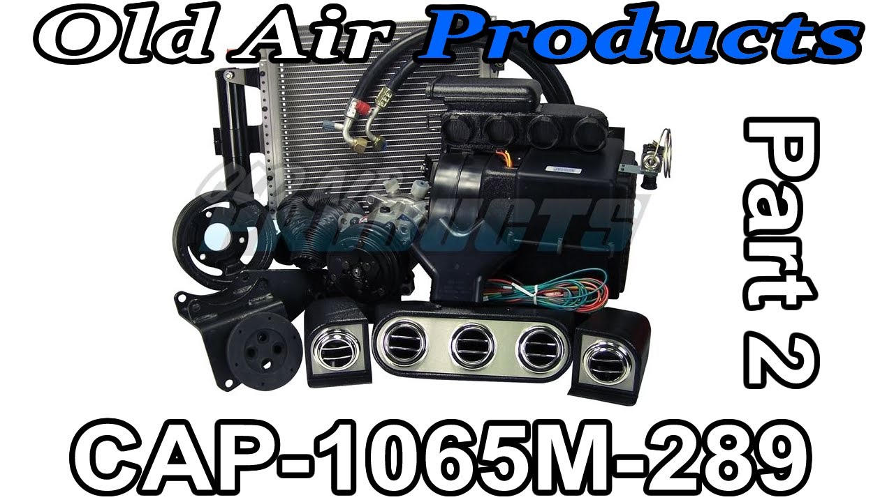 Old Air Products CAP-1065M-289 Hurricane Air Conditioning for 1965-1966 Mustangs - Part 2