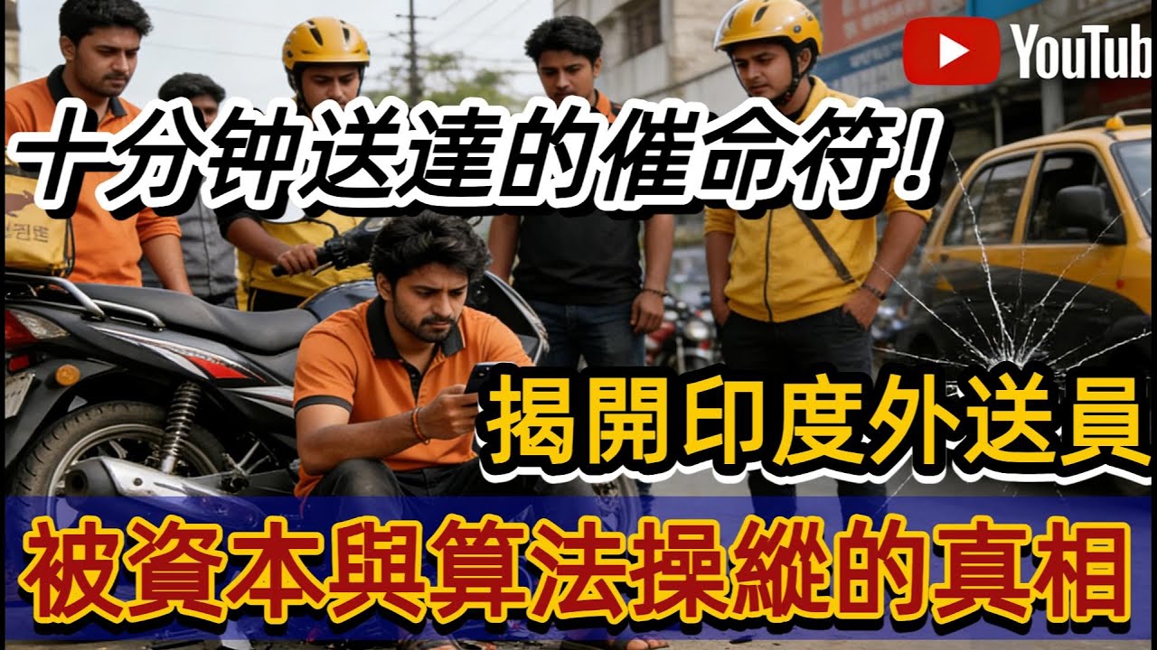 每趟外送都是賭命？印度外送員的「死亡配送」真相