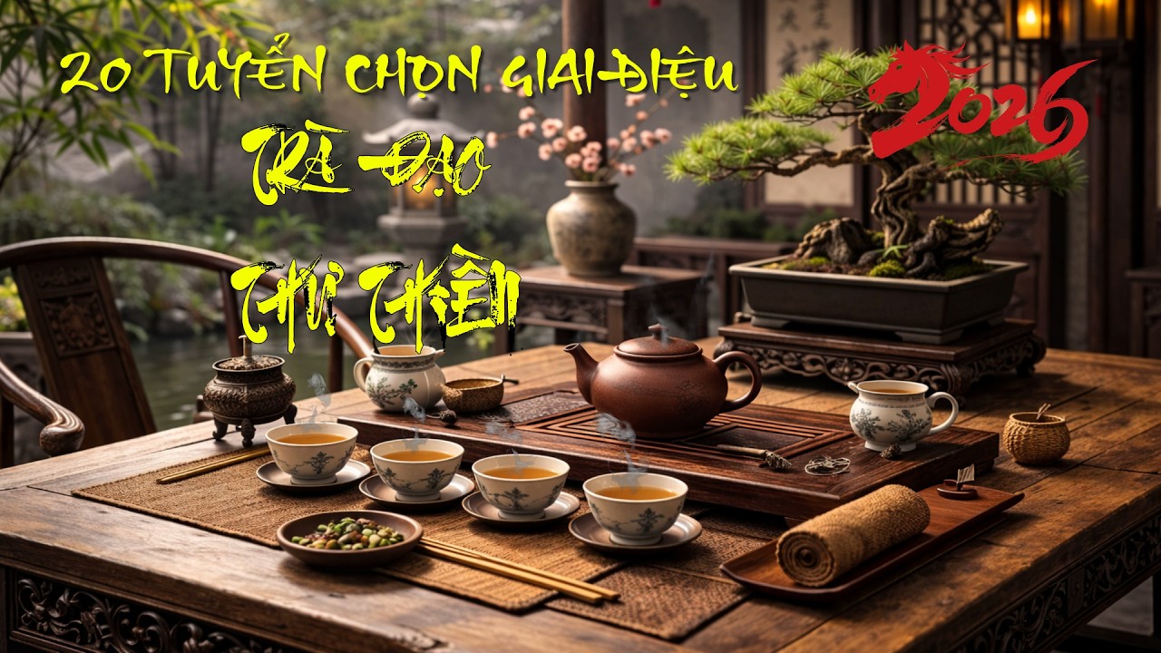 CỰC HAY - NHẠC THƯ GIÃN MỚI - THƯỞNG TRÀ - THƯ THIỀN tuyển chọn, giúp thư giãn trí não, tinh thần