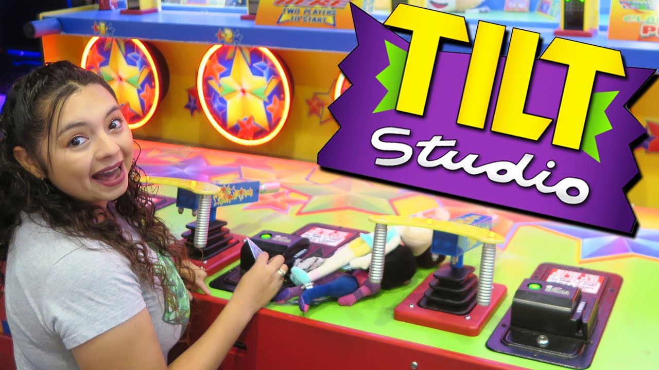 Наш первый визит в Tilt Studio Arcade!