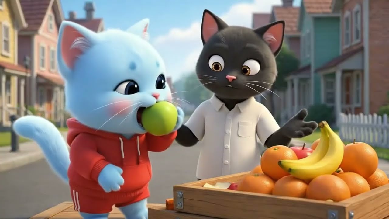 No One Came to Help 🥺 The Kitten Froze in Fear 🐱🐍| AI Cat Story