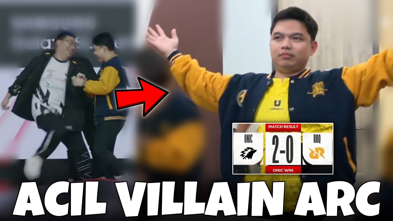 COACH ACIL PROVING THE HATERS WRONG FROM RRQ&hellip; 🤯
