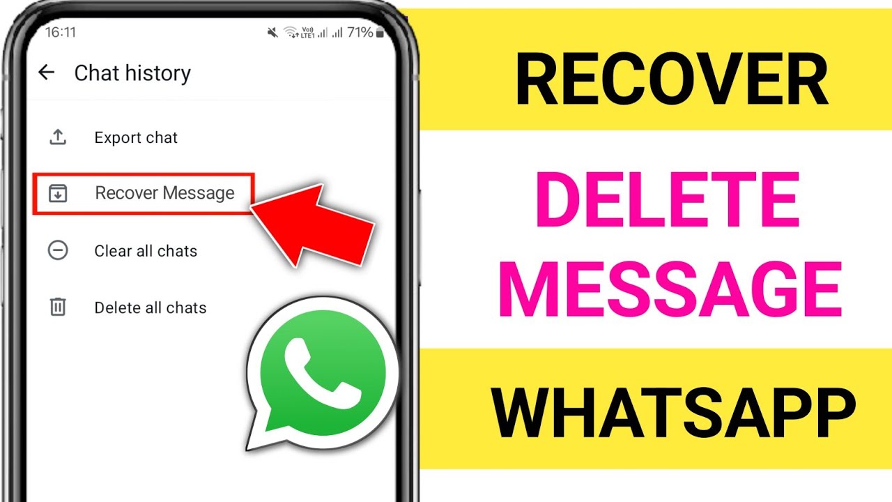 How To Recover Deleted Messages On WhatsApp 2025?  ( New Update 2025 )