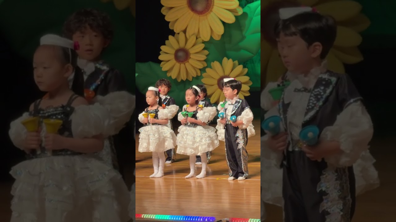 Xin mời cô chú xem con biểu diễn ạ. 🥰EP.1___작은별/ 환희의 송가 (핸드벨) 🔔 