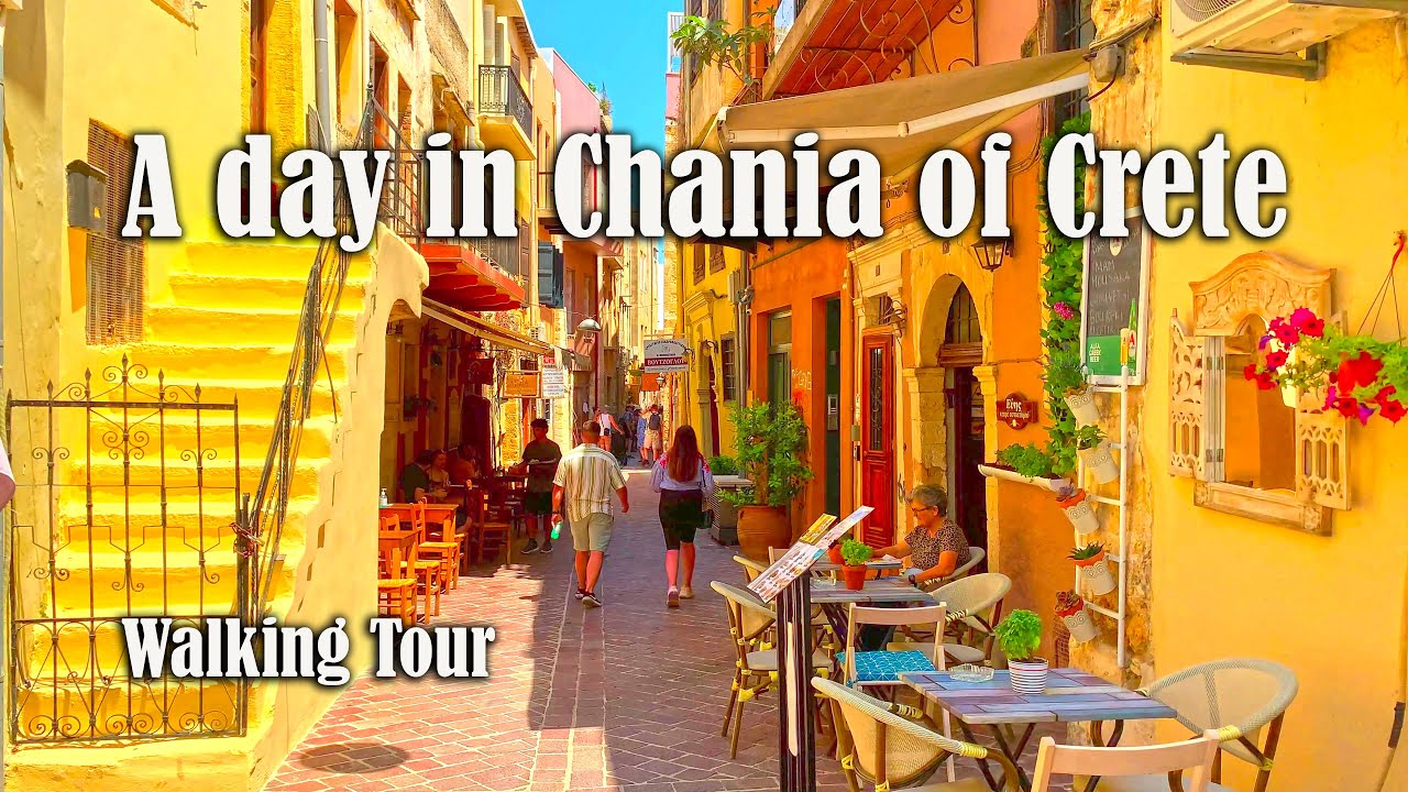 Exploring Chania: A Walkthrough of a Day in the City | City Driver Tours