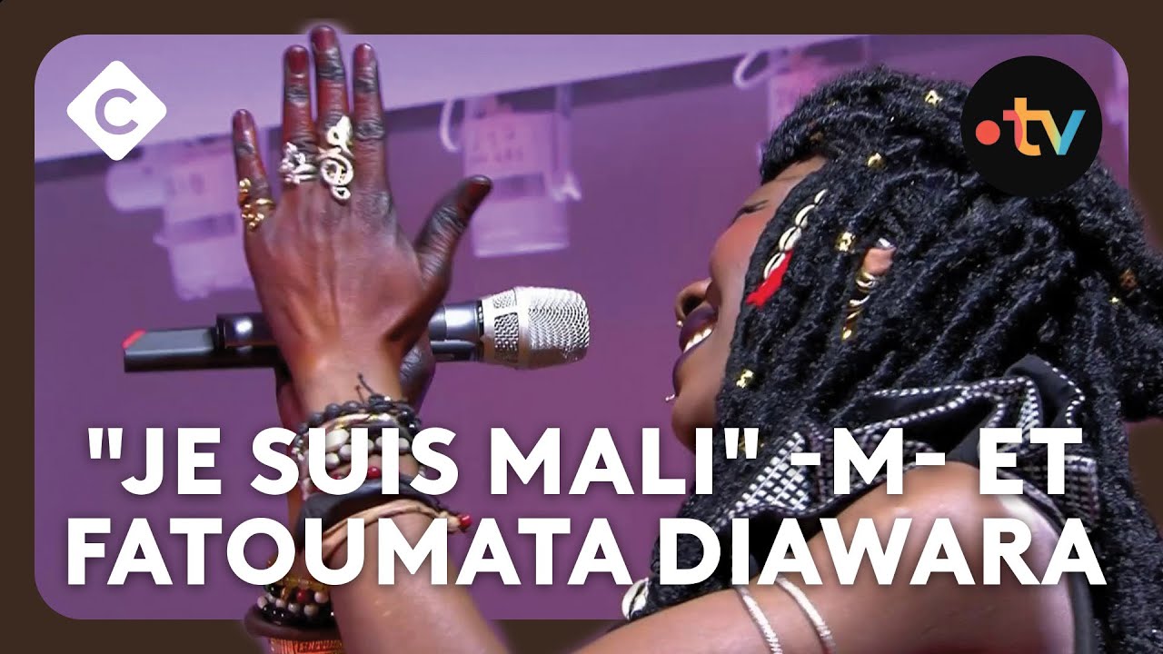 -M- et Fatoumata Diawara en live 