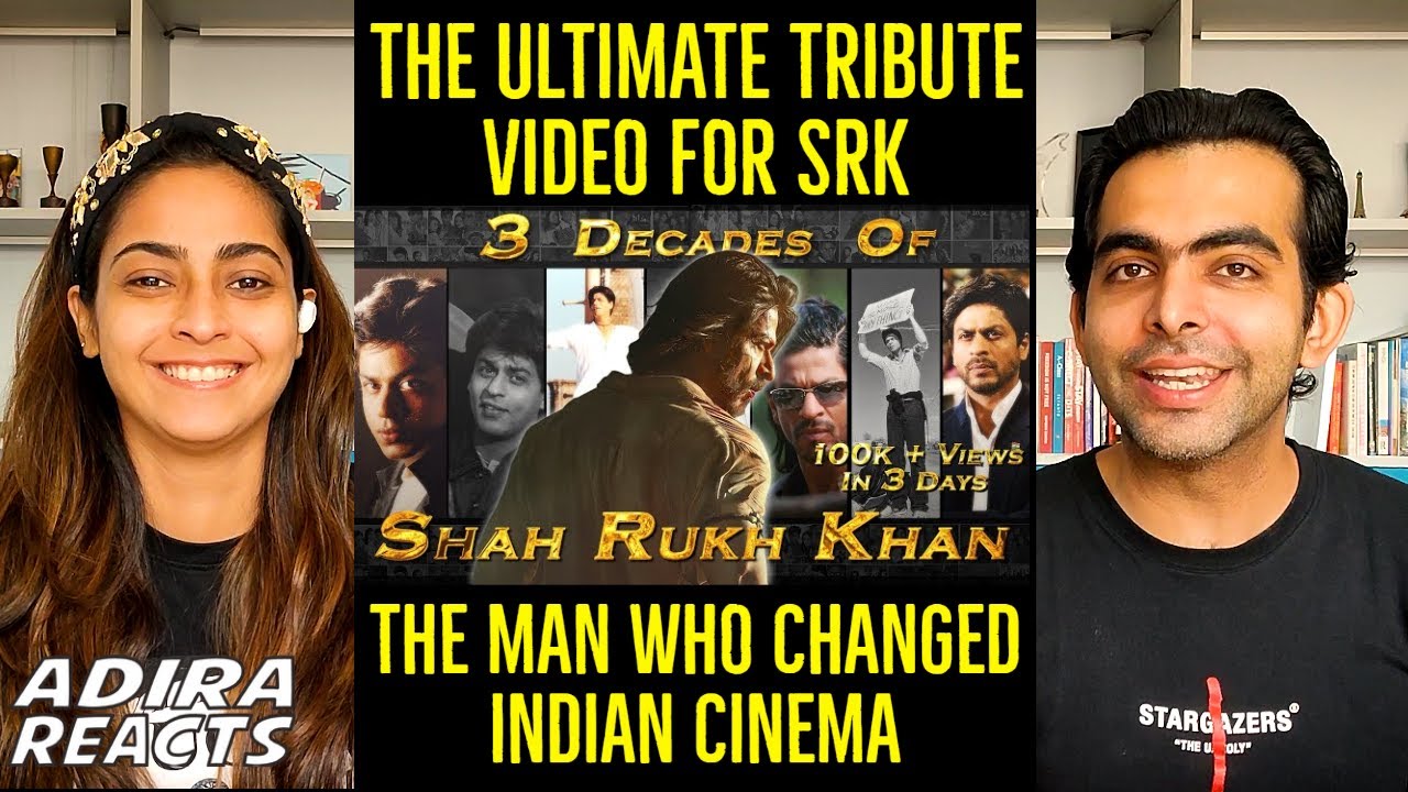 30 Years Of Shahrukh Khan Reaction Video | 3 Decades Of SRK Reaction | Reaction By Foreigners