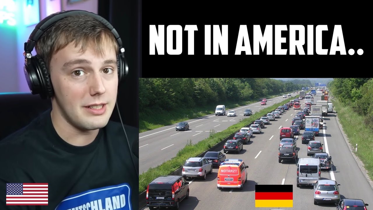 American Reacts to Why the U.S. Doesn’t Have an Autobahn 😬