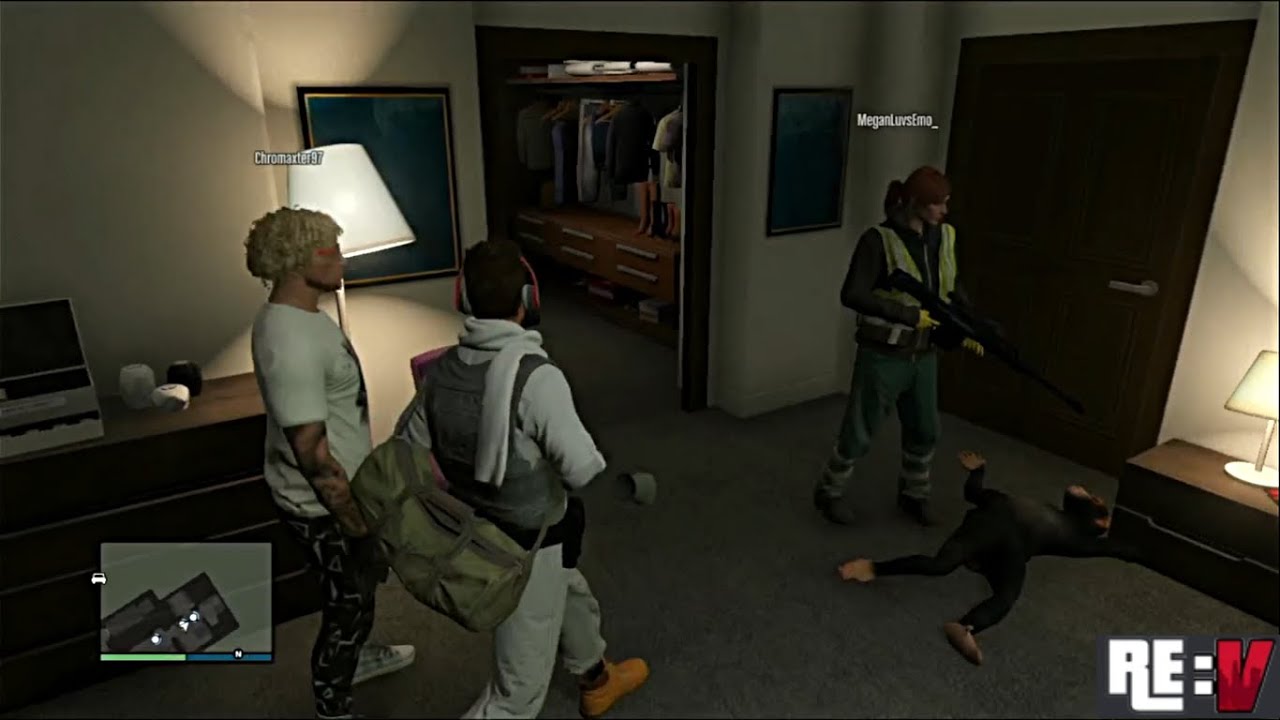 GTA RE:V PS3 Gameplay