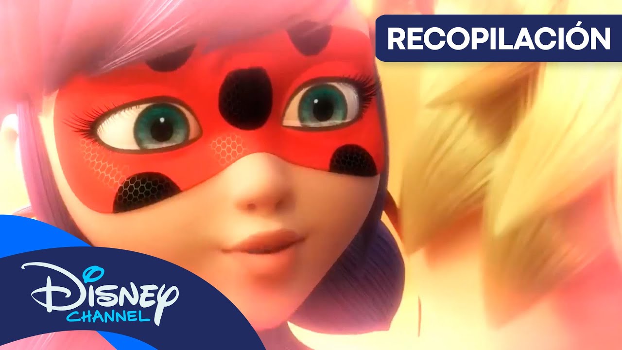 LAS AVENTURAS DE LADYBUG: ¡Super recopilación de momentazos de Ladybug! 🐞❤️ | @disneychannelES