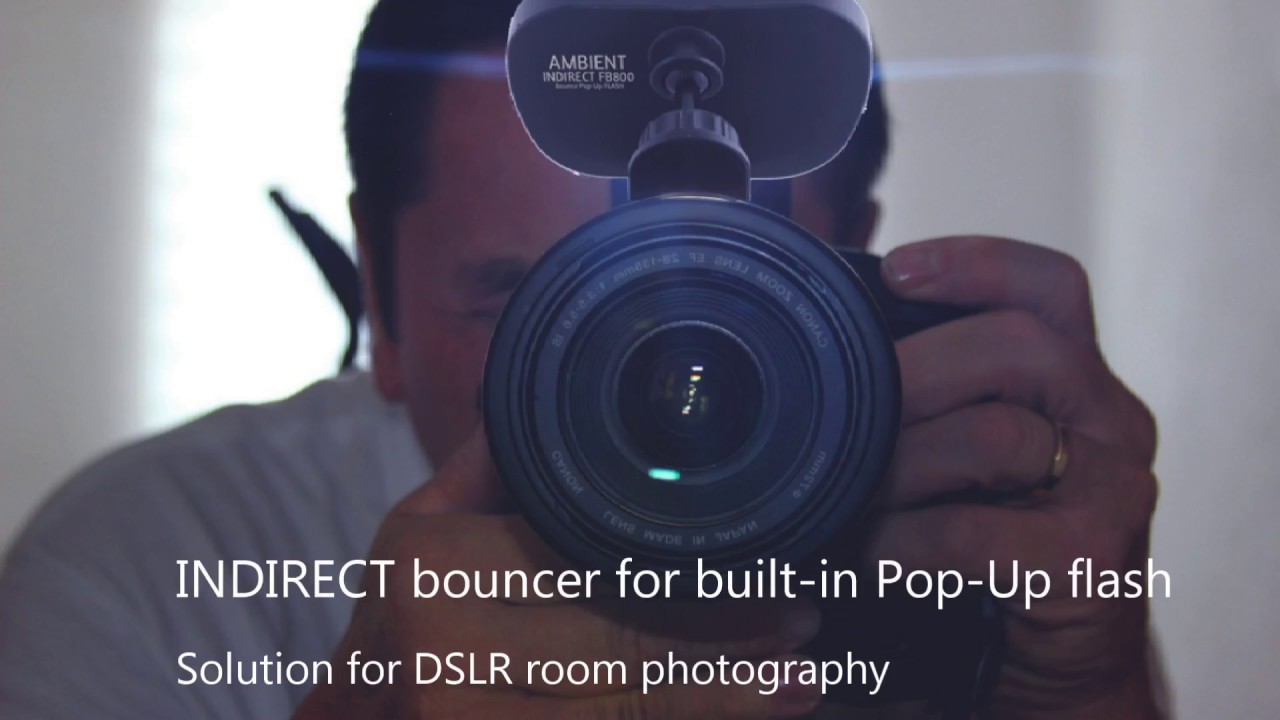 Pop-up Flash Diffuser Bouncer Canon  Nikon