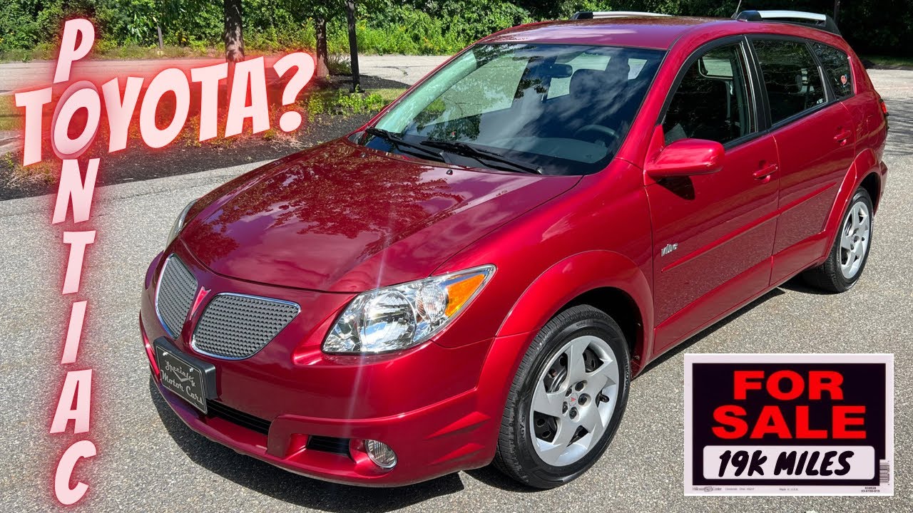 19k Mile Toyota Vibe? Pontiac Matrix? TIME CAPSULE! For Sale Specialty Motor Cars Pontiac Vibe