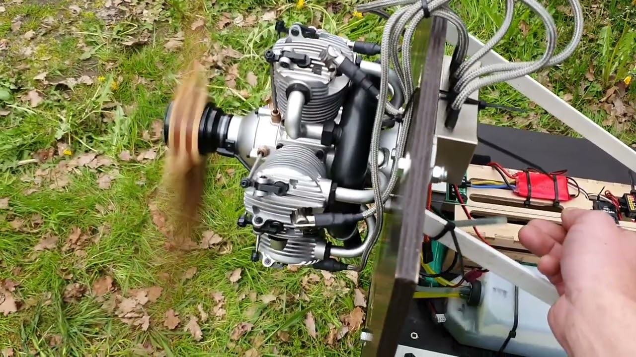 NGH GF 150r5 die ersten Probeläufe