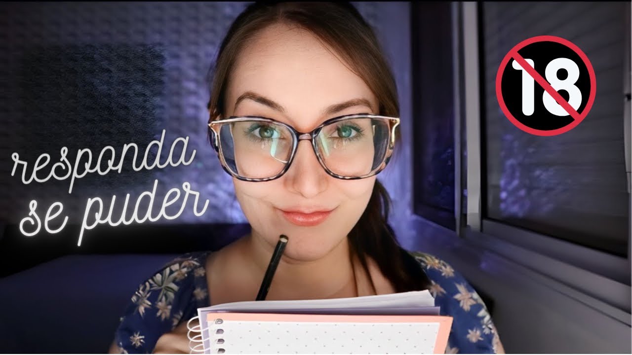 ASMR - TE FAZENDO 50 PERGUNTAS ÍNTIMAS E PESSOAIS MUITO POLÊMICAS E QUENTES! 🔥 | Responda se puder!