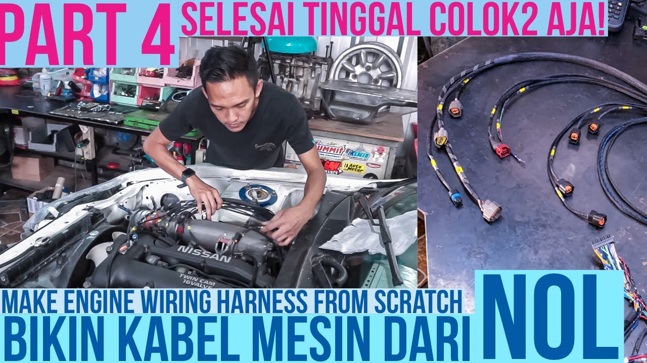 Bikin Kabel Mesin Baru Dari NOL PART 4 || "Do-it-yourself"