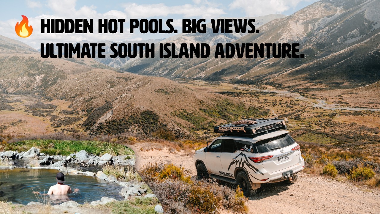 Secret Hot Pools & Epic Tracks! South Island Adventure on Molesworth, Rainbow Road & Edwards Valley