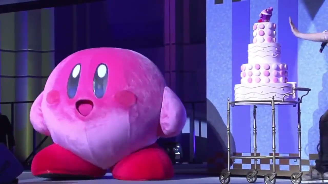Kirby's 25th Anniversary Cake